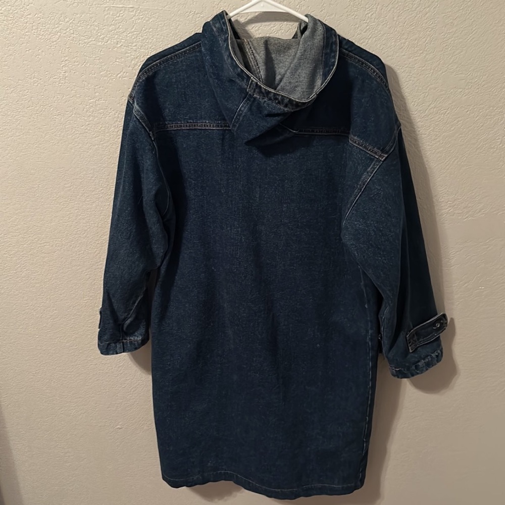 Vintage Chore Jacket Inner View Denim Jacket/ Trench Small - Picture 2 of 4